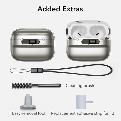Etui ESR Pulse dla serii Apple AirPods Pro, Szare