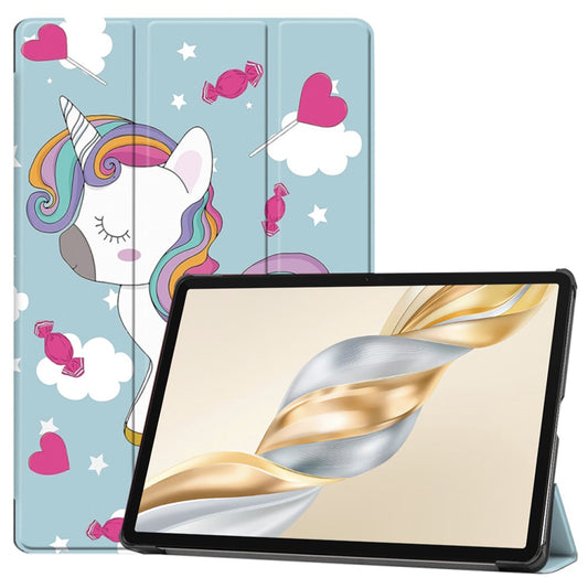Etui na Honor Pad X9a / X9 / X8 Pro, Techsuit, FoldPro Unicorn, Wielokolorowe