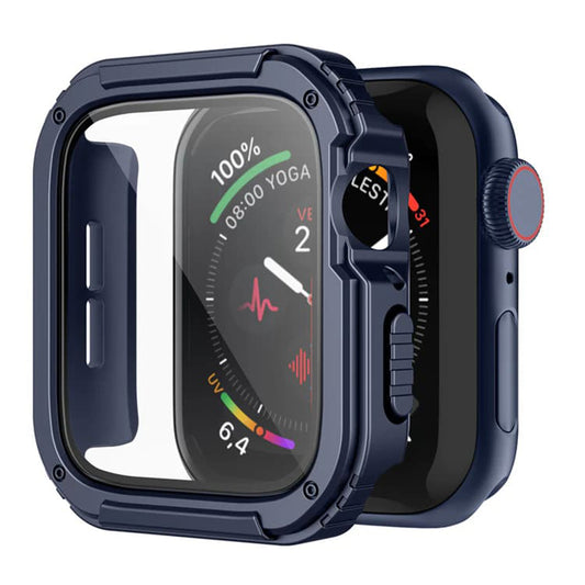 Etui Lito Armor 360 do Apple Watch 38mm Series, Niebieskie
