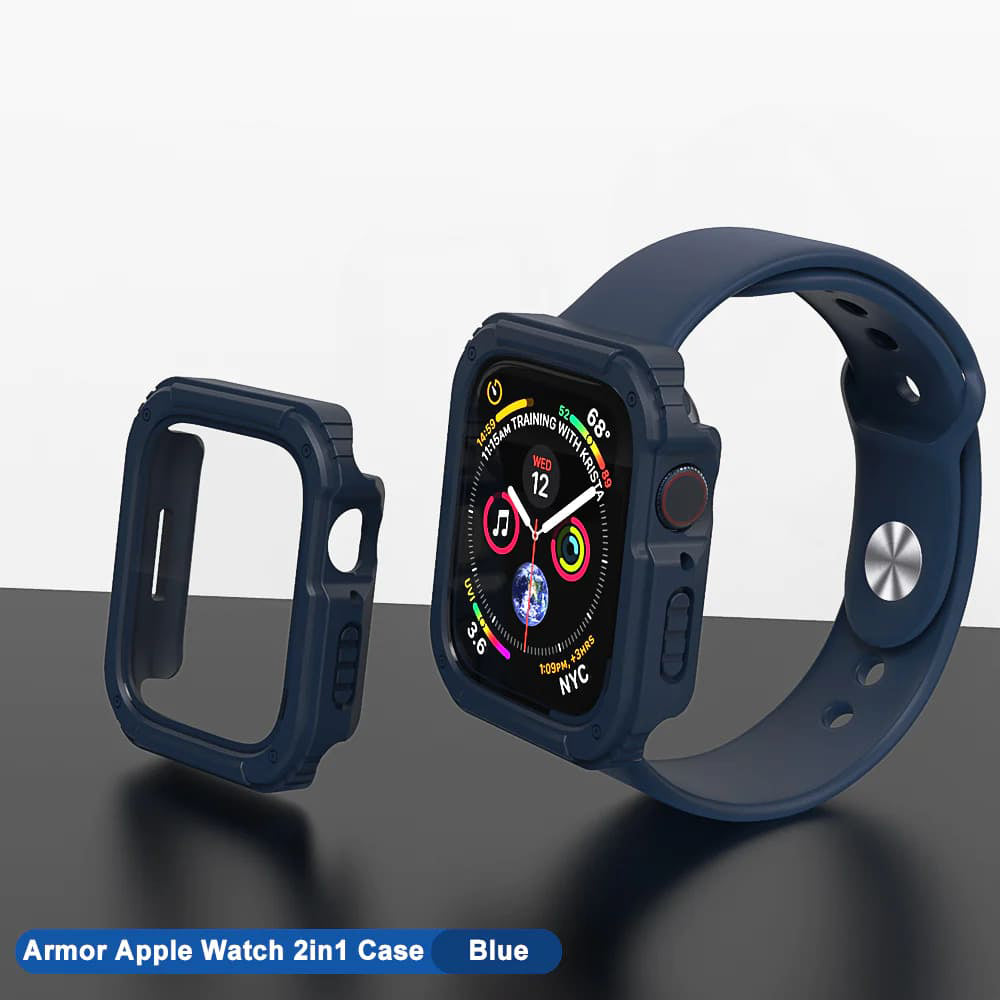 Lito Armor 360 Case for Apple Watch 38mm Series, Blue