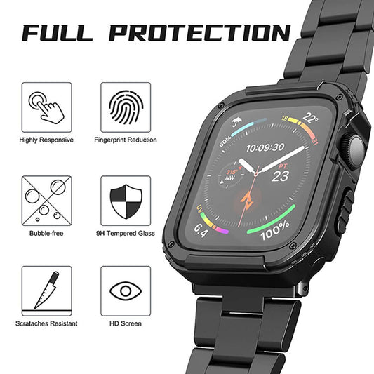Etui Lito Armor 360 do Apple Watch 42mm Series, Niebieskie