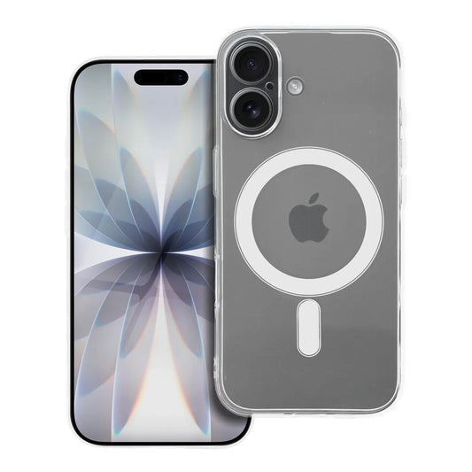 Etui MagSafe z ochroną aparatu do Apple iPhone 16, OEM, 2mm, przezroczyste