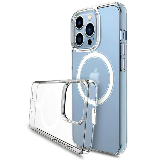 Etui MagSafe do Apple iPhone 15 Pro Max, OEM, Przezroczyste