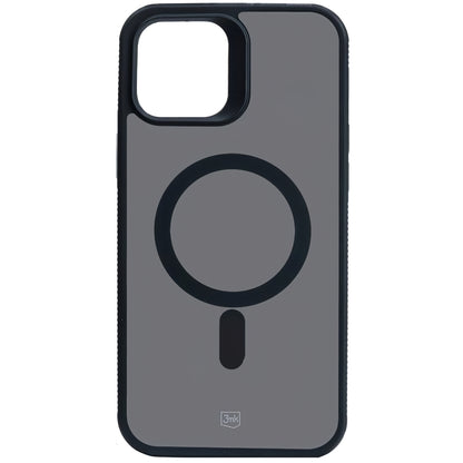 Etui MagSafe do Apple iPhone 12 / 12 Pro, 3MK, Smoke MagCase, czarne