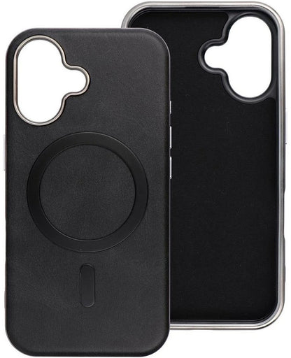Etui MagSafe do Apple iPhone 16 Pro, OEM, Gentleman Mag, czarne
