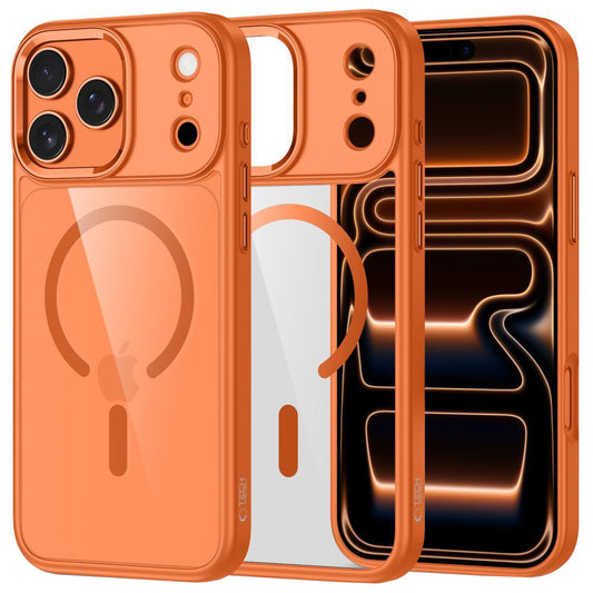 Etui MagSafe dla Apple iPhone 17 Pro, Tech-Protect, Magmat, Pomarańczowe