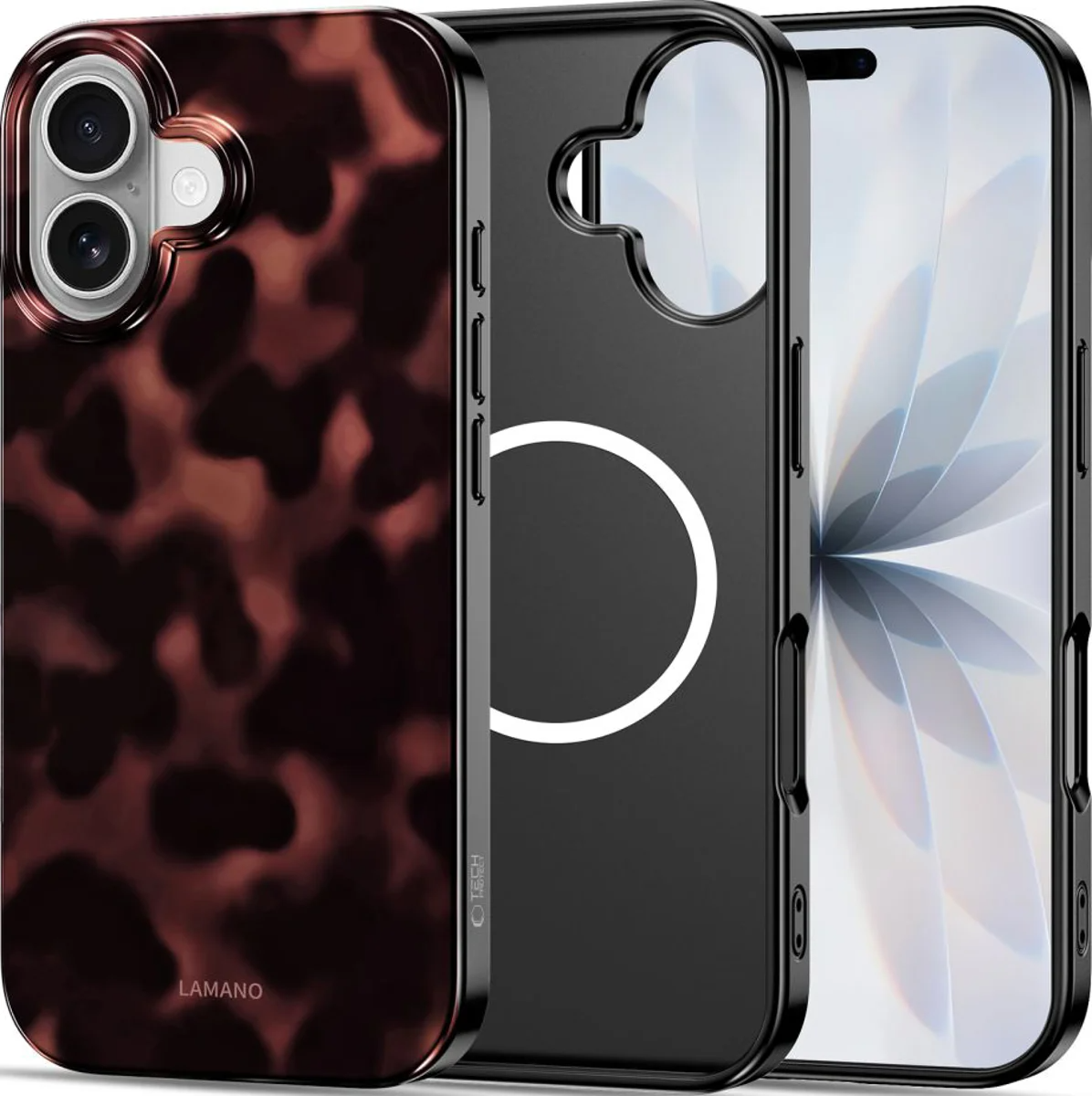 Etui MagSafe dla Apple iPhone 17, Tech-Protect, Lamano Panther, Czarne