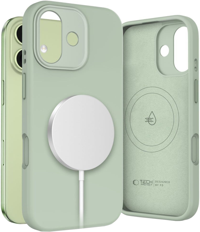 Etui MagSafe dla Apple iPhone 17, Tech-Protect, Uniq, Zielony