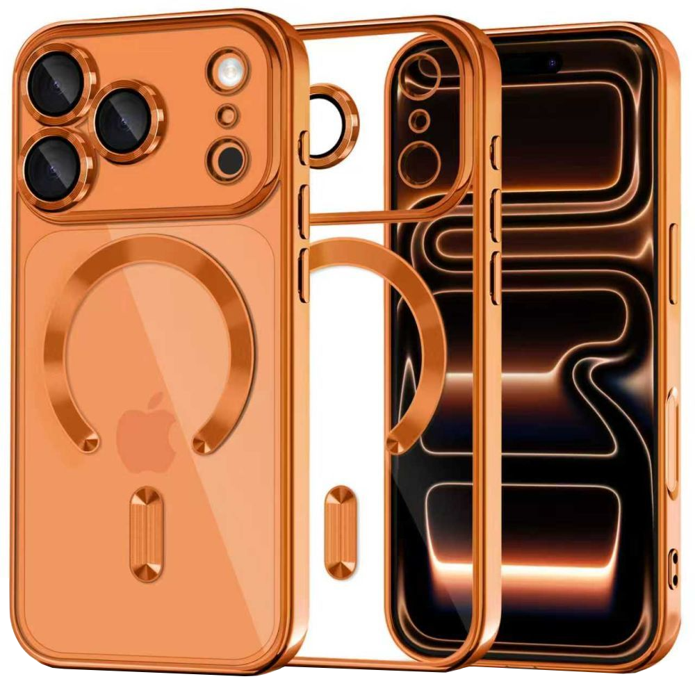 Etui MagSafe dla Apple iPhone 17 Pro, Tech-Protect, Magflex, Pomarańczowe