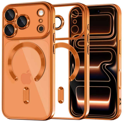 Etui MagSafe dla Apple iPhone 17 Pro, Tech-Protect, Magflex, Pomarańczowe