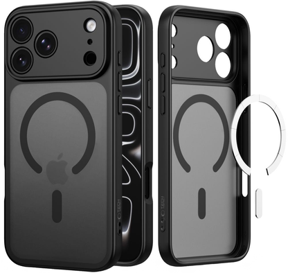 Etui MagSafe do Apple iPhone 18 Pro Max / 17 Pro Max, Tech-Protect, BasicMag, Czarny Matowy