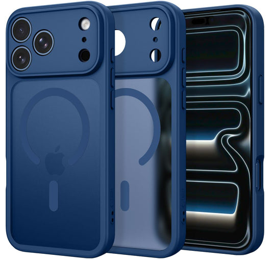 Etui MagSafe do Apple iPhone 18 Pro / 17 Pro, Tech-Protect, BasicMag, Granat Matowy