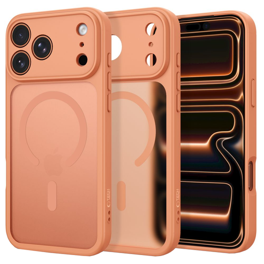 Etui MagSafe do Apple iPhone 18 Pro / 17 Pro, Tech-Protect, BasicMag, Pomarańczowy Matowy