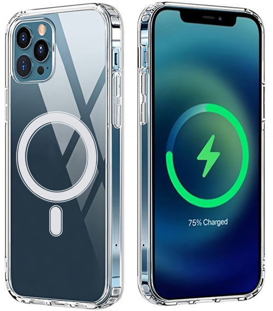 Etui MagSafe dla Apple iPhone 18 Pro Max / 17 Pro Max, OEM, Anti Shock, Przezroczyste