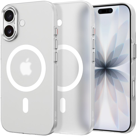 Etui MagSafe do Apple iPhone 17, Tech-Protect, MagZero, Biały Mat