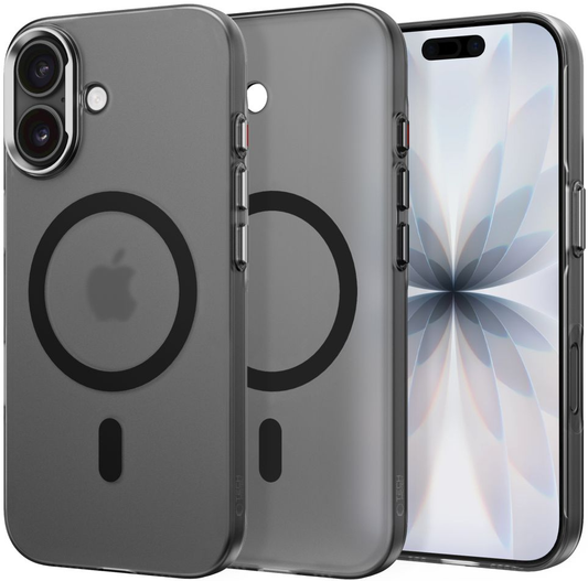 Etui MagSafe do Apple iPhone 17, Tech-Protect, MagZero, Czarny Mat