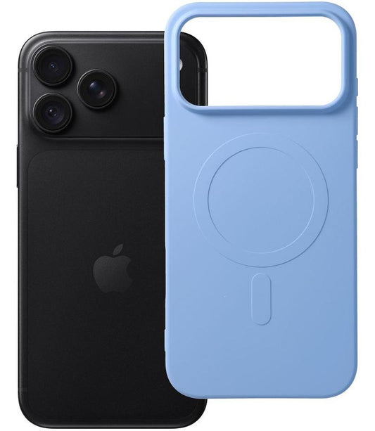 Etui MagSafe do Apple iPhone 18 Pro Max / 17 Pro Max, OEM, Silicone Mag (Big Hole), błękitny