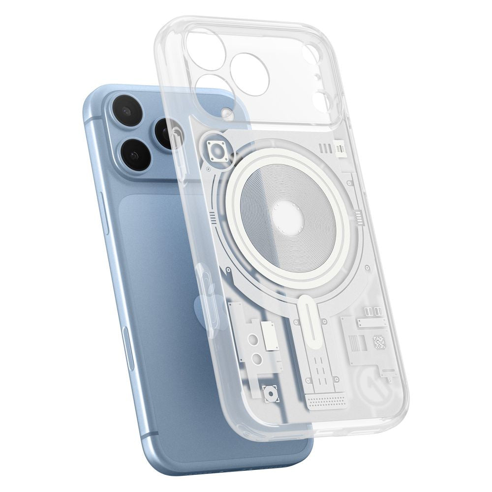 MagSafe Case for Apple iPhone 18 Pro Max / 17 Pro Max, Spigen, C11 Ultra Hybrid MagFit Element, White ACS12307