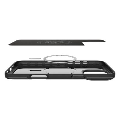Etui MagSafe dla Apple iPhone 16 Pro Max, Spigen, Thin Fit, Czarne ACS07978