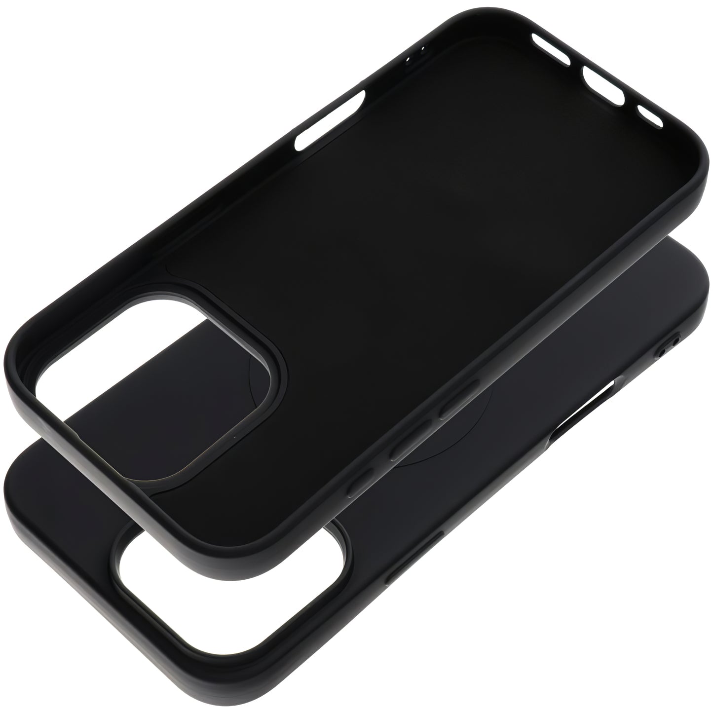 Etui MagSafe do Apple iPhone 16 Pro Max, OEM, Silicone Mag (Duża dziura), Czarny