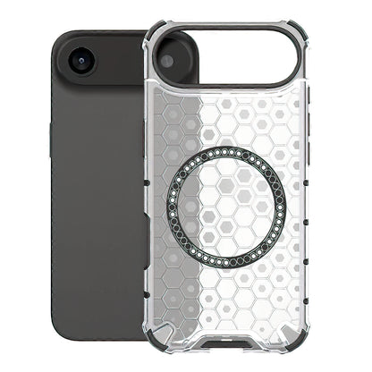 Etui MagSafe dla Apple iPhone 17 Air, Techsuit, HoneyComb Shield, Białe