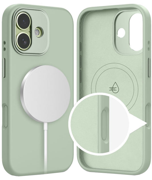 Etui MagSafe dla Apple iPhone 17, Tech-Protect, Uniq, Zielony