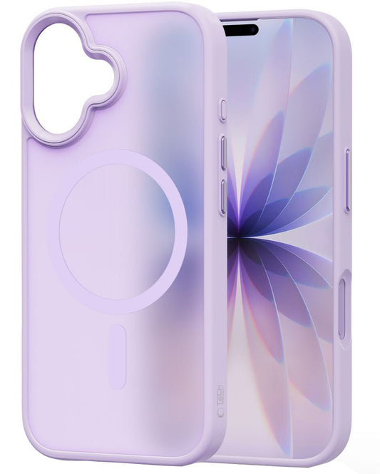 Etui MagSafe dla Apple iPhone 17, Tech-Protect, Magmat, Fioletowy Mat