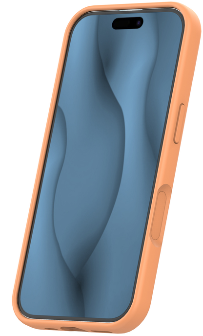 MagSafe Case for Apple iPhone 17, OEM, Silicone Thin, Orange