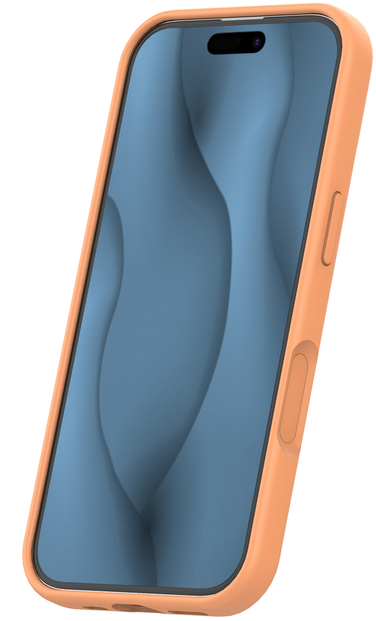 Etui MagSafe do Apple iPhone 17, OEM, Silicone Thin, Pomarańczowe