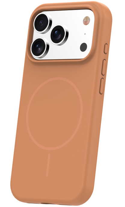 MagSafe Case for Apple iPhone 17 Pro Max, OEM, Silicone Thin, Orange