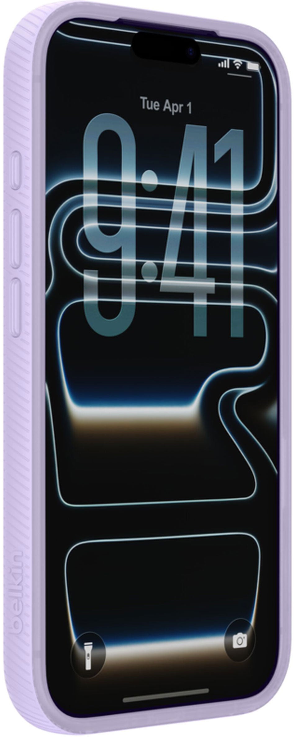 Etui MagSafe do Apple iPhone 17 Pro Max, Belkin, SheerForce Grip, Fioletowy MSA036hqLV