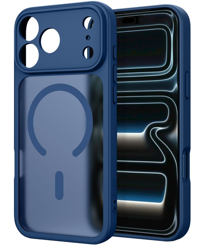 Etui MagSafe do Apple iPhone 18 Pro Max / 17 Pro Max, Tech-Protect, BasicMag, Granat Matowy
