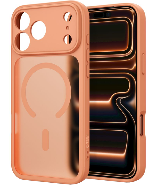 Etui MagSafe do Apple iPhone 18 Pro / 17 Pro, Tech-Protect, BasicMag, Pomarańczowy Matowy