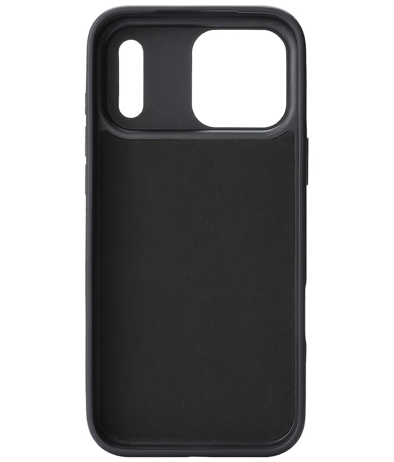 Etui MagSafe do Apple iPhone 17 Pro, OEM, Carbon Metal Ring, czarne