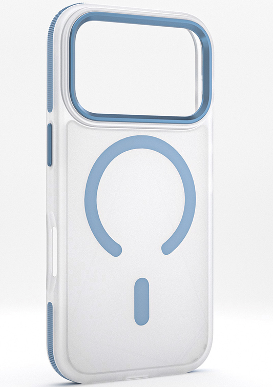 Etui MagSafe dla Apple iPhone 18 Pro / 17 Pro, Etteri, Icy Mag, Bleu