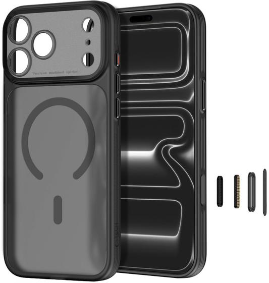 Etui MagSafe do Apple iPhone 18 Pro Max / 17 Pro Max, Tech-Protect, MagPrime CC, Czarny Matowy