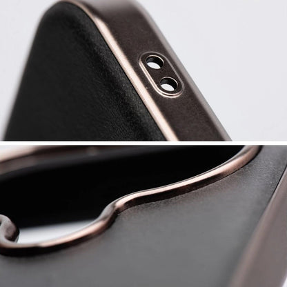 Etui MagSafe do Apple iPhone 16 Pro, OEM, Gentleman Mag, czarne