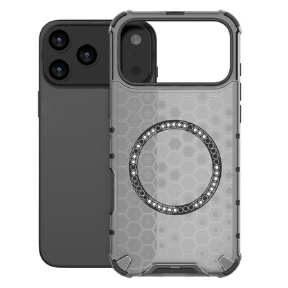 Etui MagSafe dla Apple iPhone 17 Pro Max, Techsuit, HoneyComb Shield, Czarne