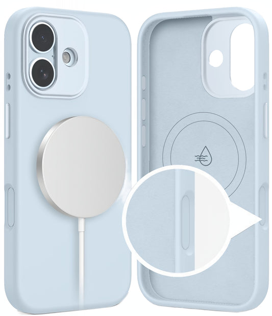 Etui MagSafe dla Apple iPhone 17, Tech-Protect, Uniq, Niebieskie