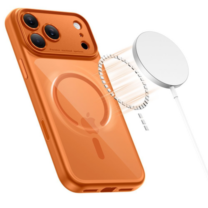Etui MagSafe dla Apple iPhone 17 Pro, Tech-Protect, MagPeak, Pomarańczowe