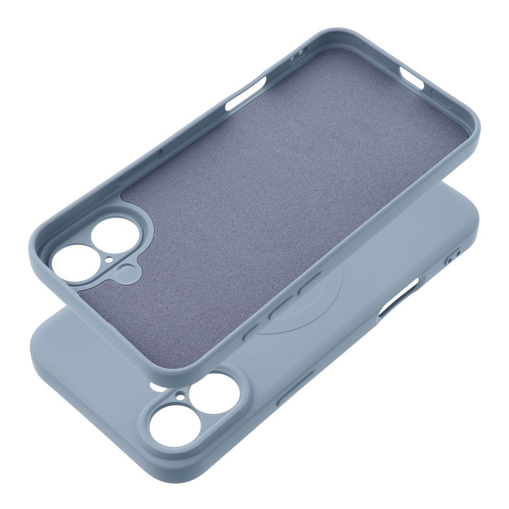 Etui MagSafe do Apple iPhone 17e / 16e, OEM, Silicone Mag, Niebieskie