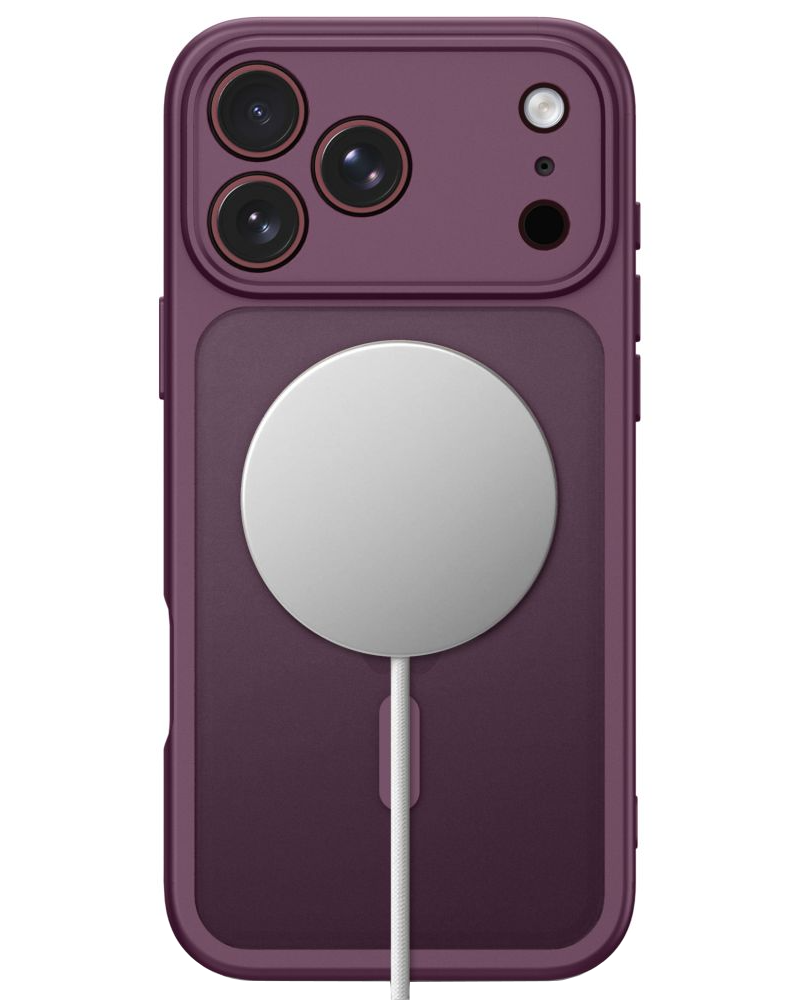 Etui MagSafe do Apple iPhone 18 Pro Max / 17 Pro Max, Tech-Protect, BasicMag, Bordowy Matowy