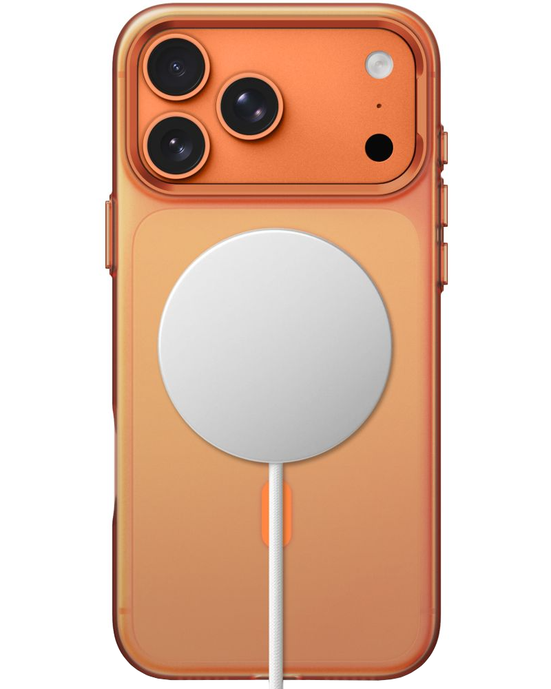 Etui MagSafe do Apple iPhone 18 Pro Max / 17 Pro Max, Tech-Protect, MagZero, Pomarańczowy Matowy