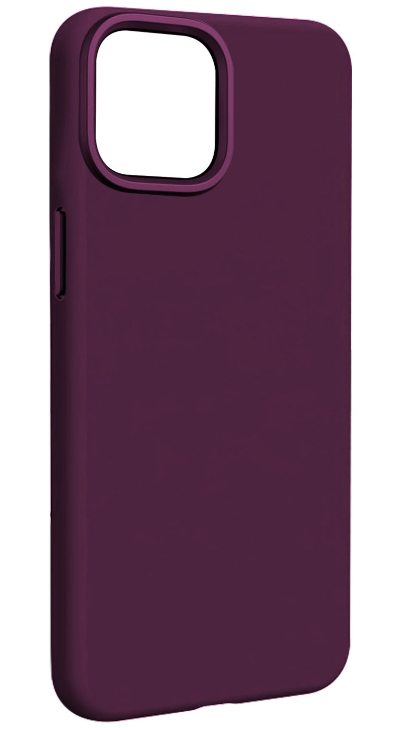 Etui MagSafe do Apple iPhone 15, Etteri, Silicone Mag, Wiśniowy
