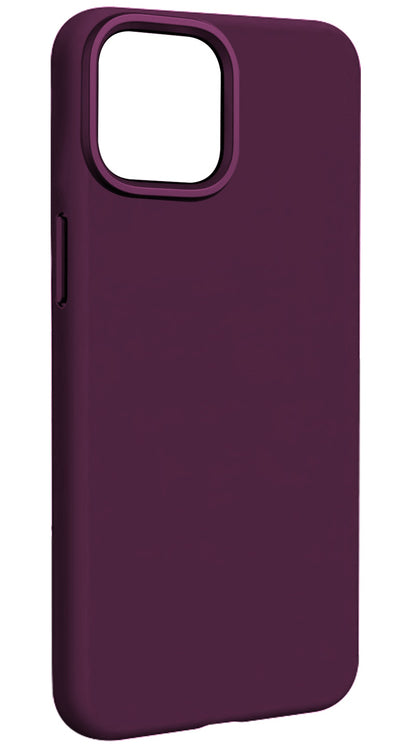 Etui MagSafe do Apple iPhone 15, Etteri, Silicone Mag, Wiśniowy