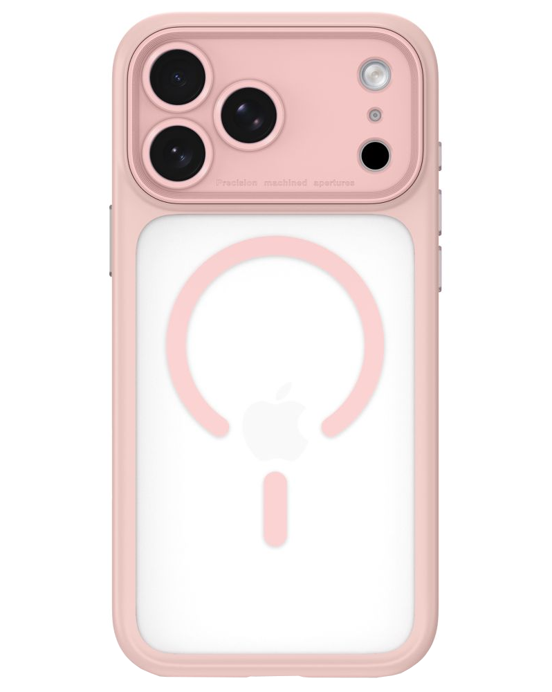 Etui MagSafe do Apple iPhone 18 Pro / 17 Pro, Tech-Protect, MagPeak CC, matowy różowy