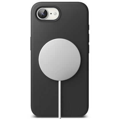 Etui MagSafe dla Apple iPhone 16e, Ringke, Silikonowe Magnetyczne, Czarne