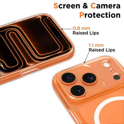 MagSafe Case for Apple iPhone 17 Pro, Tech-Protect, MagPeak, Transparent