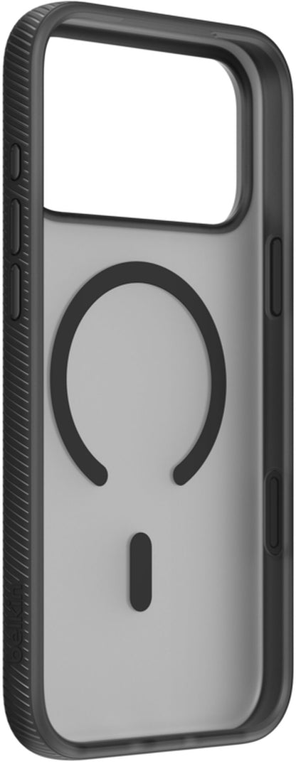 Etui MagSafe do Apple iPhone 17 Pro, Belkin, SheerForce Grip, czarne MSA035hqBK