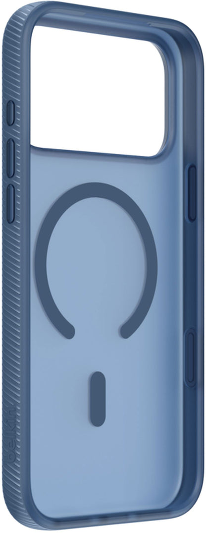 Etui MagSafe do Apple iPhone 17 Pro Max, Belkin, SheerForce Grip, Granatowy MSA036hqNY